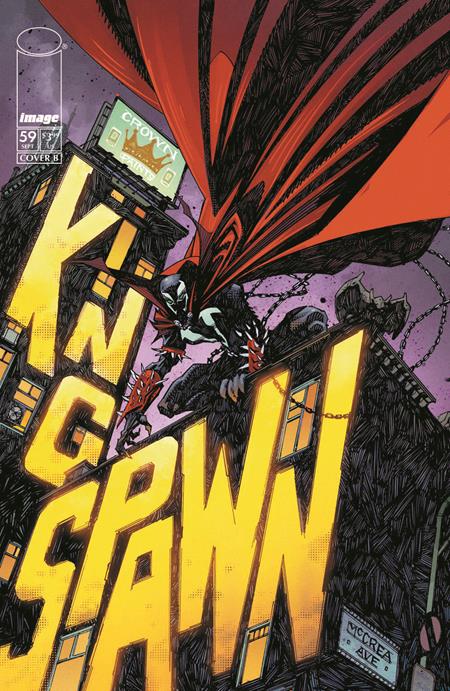 KING SPAWN #59 COVER B JOHN MCCREA VARIANT