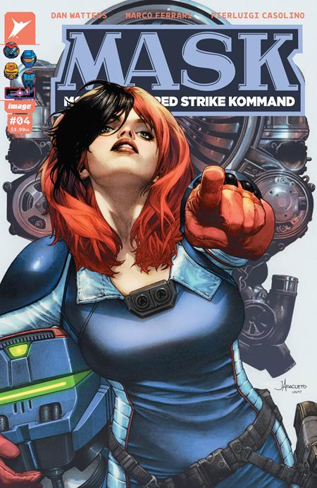 MASK # 4 COVER B JAY ANACLETO & ROMULO FAJARDO JR VARIANT