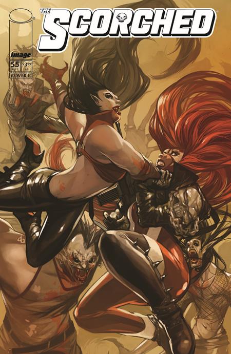 SPAWN SCORCHED #55 COVER B DON AGUILLO VARIANT