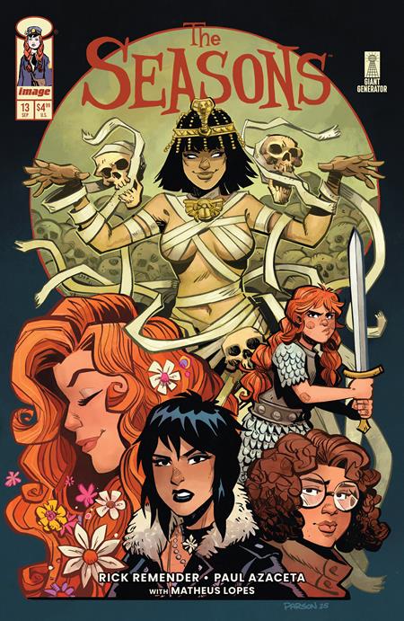 SEASONS #13 COVER C BRETT PARSON VARIANT