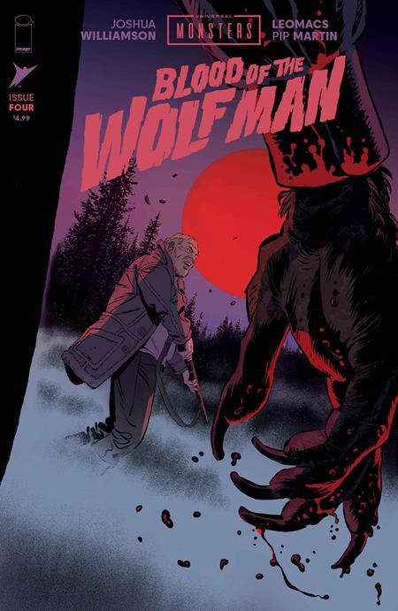 UNIVERSAL MONSTERS BLOOD OF THE WOLF MAN #4 (OF 4) COVER A LEOMACS & PIP MARTIN