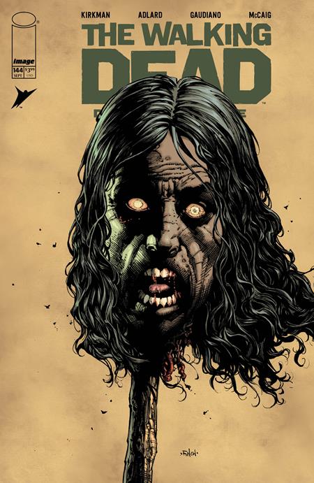 WALKING DEAD DELUXE #144 COVER A DAVID FINCH & DAVE MCCAIG (MR)