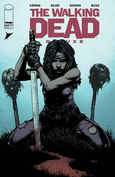 WALKING DEAD DELUXE #145 COVER A DAVID FINCH & DAVE MCCAIG (MR)