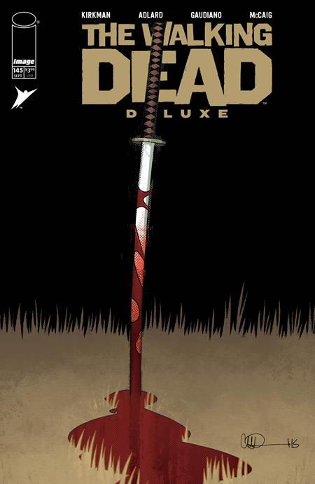 WALKING DEAD DELUXE #145 COVER B CHARLIE ADLARD & DAVE MCCAIG VARIANT (MR)