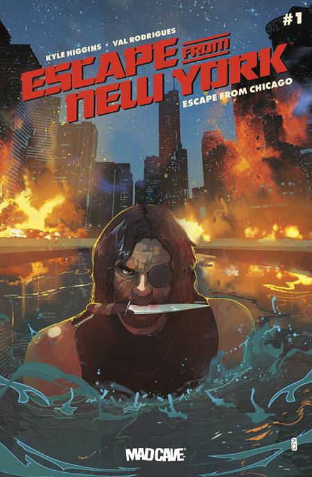 ESCAPE FROM NEW YORK ESCAPE FROM CHICAGO #1 COVER D CHRISTIAN WARD VARIANT