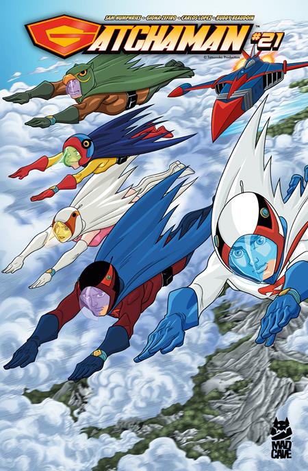 GATCHAMAN #21 COVER A CHRIS BATISTA SABRINA CINTRON