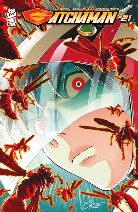 GATCHAMAN #21 COVER B ALESSIO ZONNO VARIANT