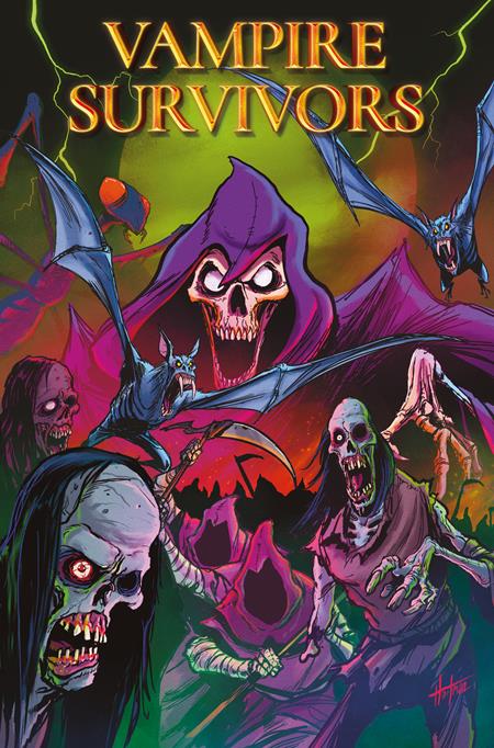 VAMPIRE SURVIVORS #1 (OF 4) COVER B DAVID HARTMAN VARIANT