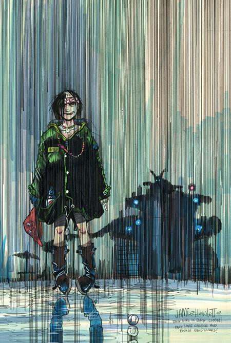 TANK GIRL BLUE HELMET SUMMER SPECIAL #1 (ONE SHOT) COVER C JAMIE HEWLETT VIRGIN CARDSTOCK VARIANT (MR)