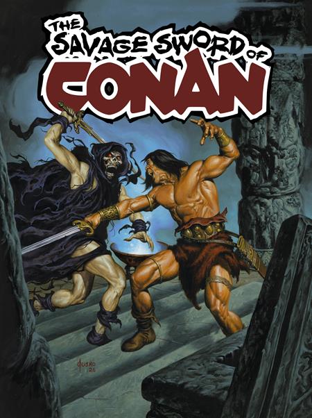 SAVAGE SWORD OF CONAN #16 COVER A JOE JUSKO (MR)