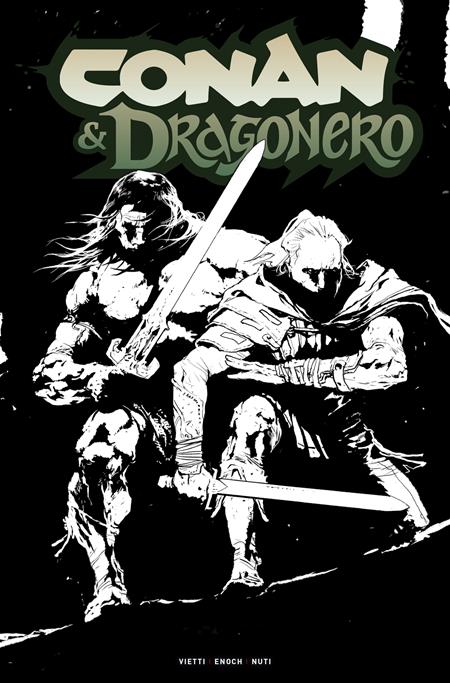 CONAN THE BARBARIAN AND DRAGONERO #5 (OF 7) CVR D STEVAN SUBIC INKS VARIANT