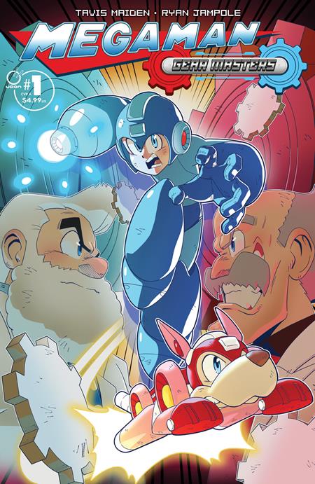 MEGA MAN GEAR MASTERS #1 (OF 5) COVER A RYAN JAMPOLE
