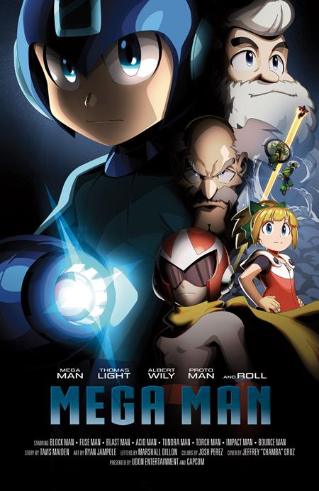 MEGA MAN GEAR MASTERS #1 (OF 5) COVER C JEFFREY CRUZ VARIANT