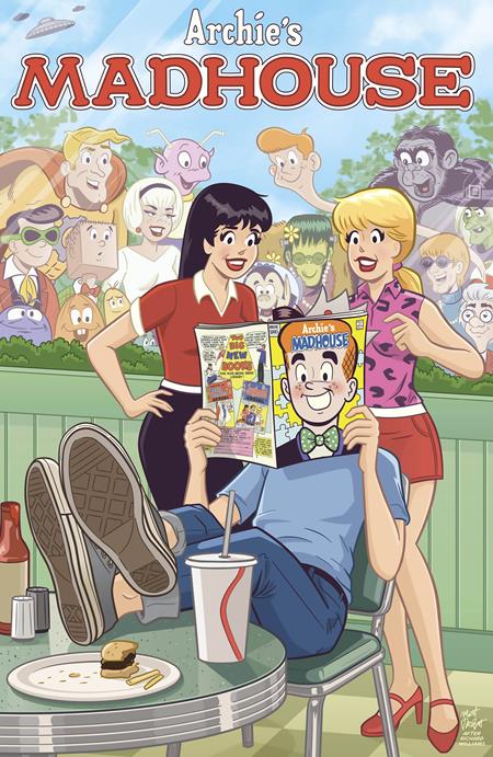 ARCHIES MADHOUSE #1 FACSIMILE EDITION COVER B MATT TALBOT MAD MAGAZINE VARIANT