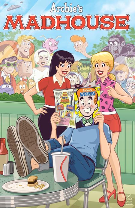 ARCHIES MADHOUSE #1 FACSIMILE EDITION COVER E MATT TALBOT MAD MAGAZINE FOIL VARIANT