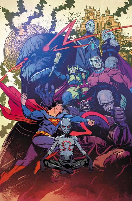 DC ALL IN SAGA DARKSEID VS THE WORLD #1 (ONE SHOT) COVER A SANFORD GREENE