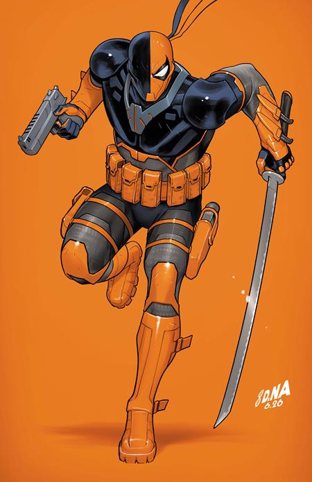 DEATHSTROKE THE TERMINATOR #8 COVER B DAVID NAKAYAMA CARD STOCK VARIANT