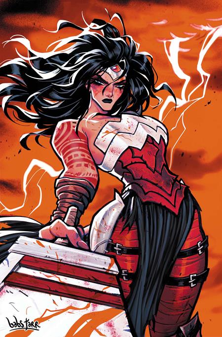 ABSOLUTE WONDER WOMAN #25 COVER F BABS TARR GLOW-IN-THE-DARK CARD STOCK VARIANT