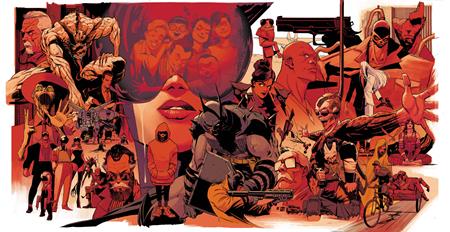 ABSOLUTE BATMAN #25 COVER A NICK DRAGOTTA GATEFOLD TRIPTYCH