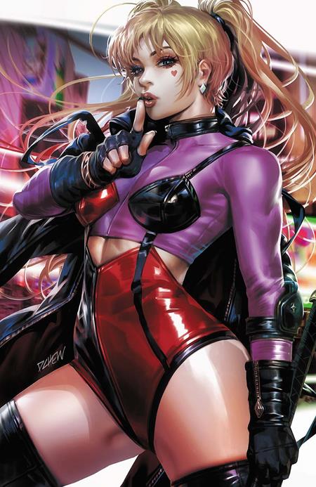 HARLEY QUINN #67 COVER D DERRICK CHEW CARD STOCK VARIANT (BATMAN BAD SEEDS)