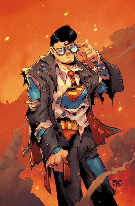 SUPERMAN #43 COVER B BRETT BEAN CARD STOCK VARIANT