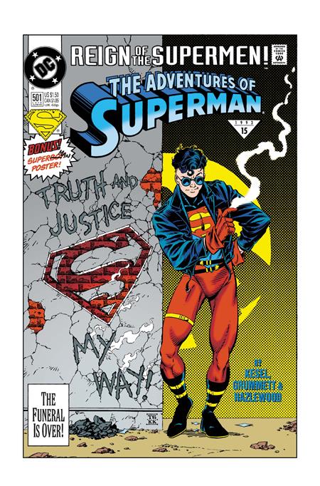 ADVENTURES OF SUPERMAN #501 FACSIMILE EDITION