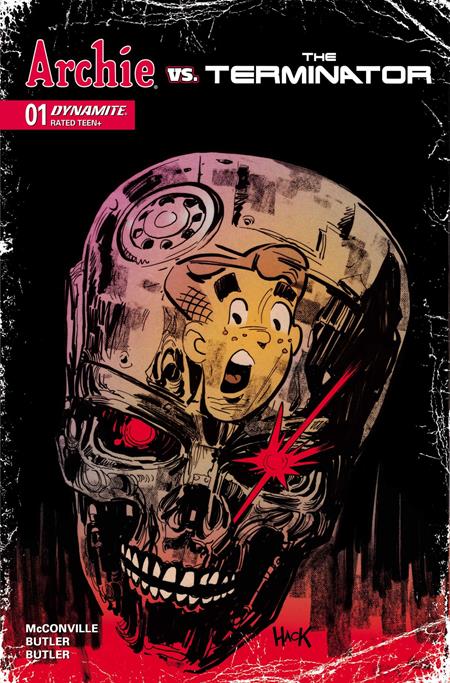ARCHIE VS THE TERMINATOR #1 COVER C ROBERT HACK VARIANT
