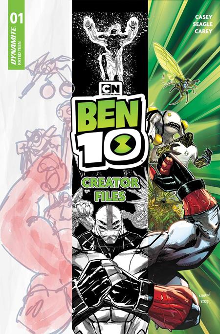 BEN 10 #1 CREATOR FILES (ONE SHOT) COVER A ROBERT CAREY