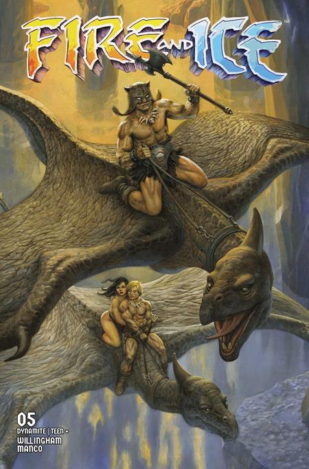 FIRE AND ICE #5 COVER C CIRUELO VARIANT