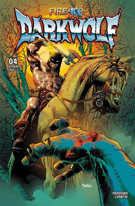 FIRE AND ICE DARKWOLF #4 COVER A DAN PANOSIAN VARIANT