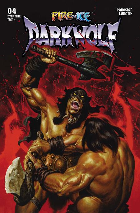 FIRE AND ICE DARKWOLF #4 COVER C JOE JUSKO VARIANT