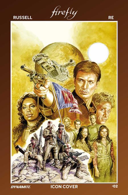 FIREFLY #2 COVER F JG JONES ICON VARIANT