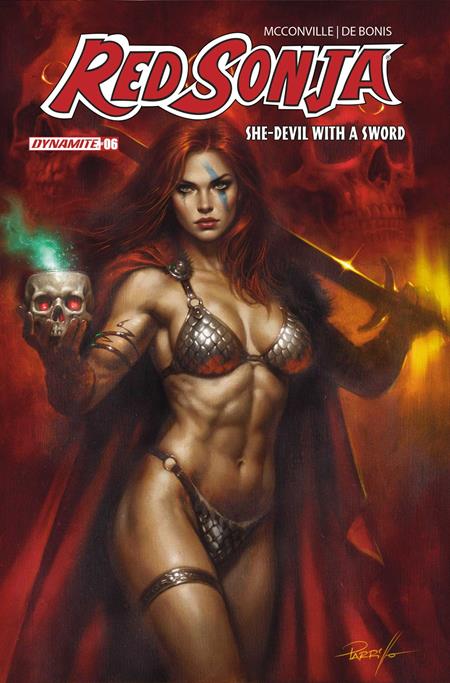 RED SONJA SHE DEVIL WITH A SWORD #6 COVER B LUCIO PARRILLO VARIANT