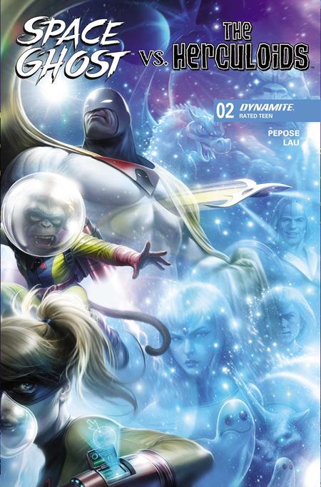 SPACE GHOST VS THE HERCULOIDS #2 COVER A FRANCESCO MATTINA