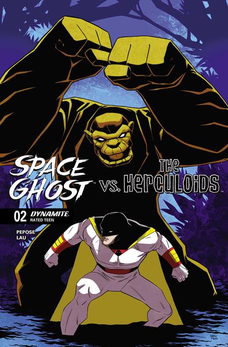 SPACE GHOST VS THE HERCULOIDS #2 COVER B DREW MOSS VARIANT
