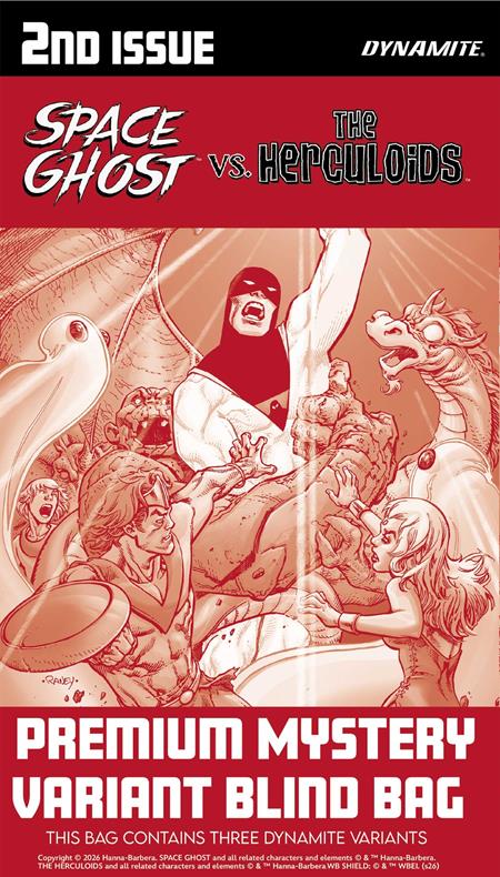 SPACE GHOST VS THE HERCULOIDS #2 COVER H PREMIUM MYSTERY BLIND BAG VARIANT