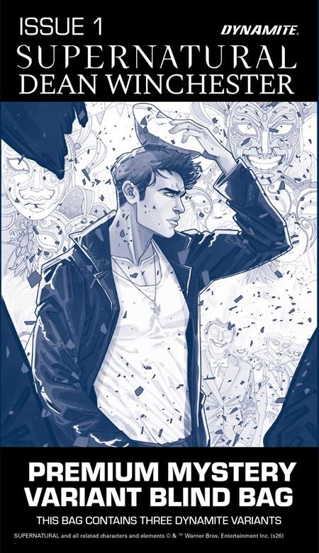 SUPERNATURAL DEAN WINCHESTER #1 COVER H PREMIUM MYSTERY BLIND BAG VARIANT