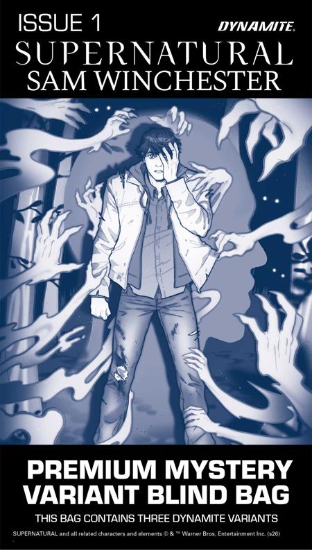 SUPERNATURAL SAM WINCHESTER #1 COVER H PREMIUM MYSTERY BLIND BAG VARIANT