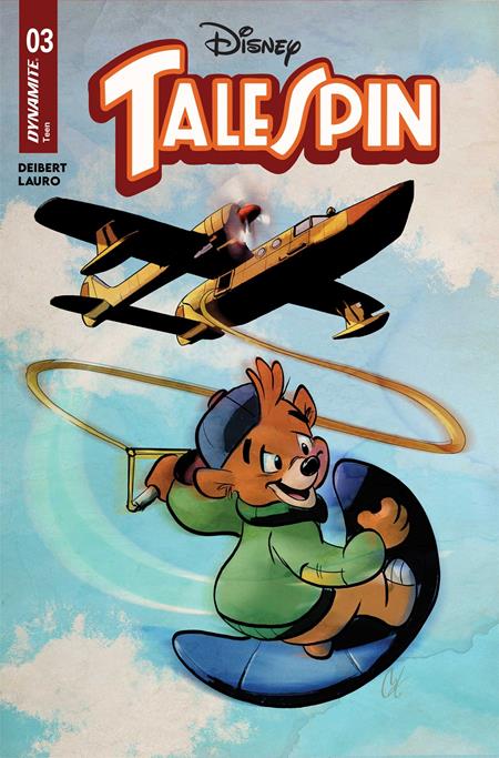 TALESPIN #3 COVER C CARLO LAURO COLOR BLEED VARIANT