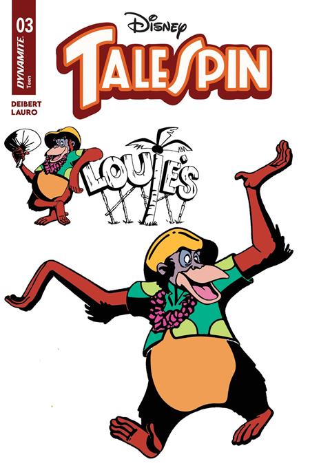 TALESPIN #3 COVER D CHARACTER DESIGN ART VARIANT