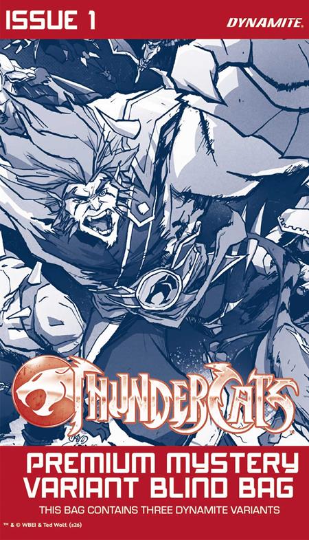 THUNDERCATS (2026) #1 COVER I PREMIUM MYSTERY BLIND BAG VARIANT
