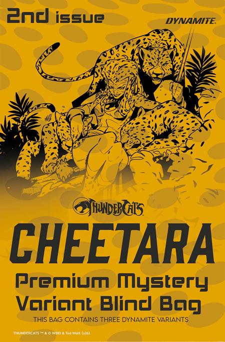 THUNDERCATS CHEETARA #2 COVER H PREMIUM MYSTERY BLIND BAG VARIANT