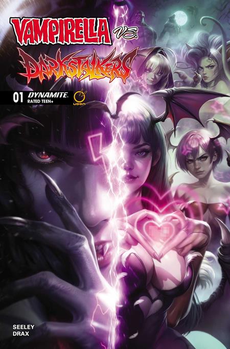 VAMPIRELLA VS DARKSTALKERS SPECIAL #1 (ONE SHOT) COVER C FRANCESCO MATTINA VARIANT