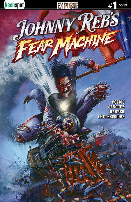 JOHNNY REBS FEAR MACHINE #1 COVER A TOBY WILLSMER