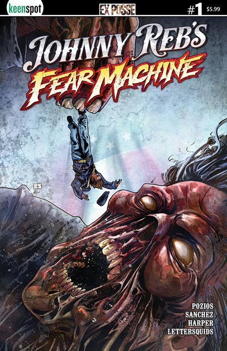 JOHNNY REBS FEAR MACHINE #1 COVER C BRYAN SILVERBAX VARIANT