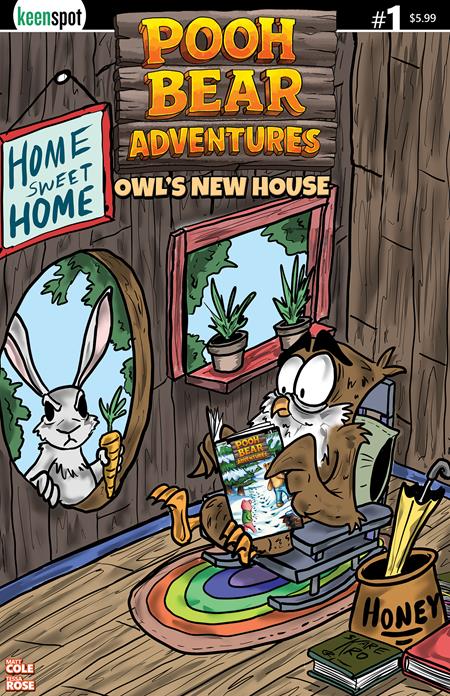 POOH BEAR ADVENTURES OWLS NEW HOUSE #1 (ONE SHOT) COVER C JEREMY SKARE-KRO O RYAN VARIANT