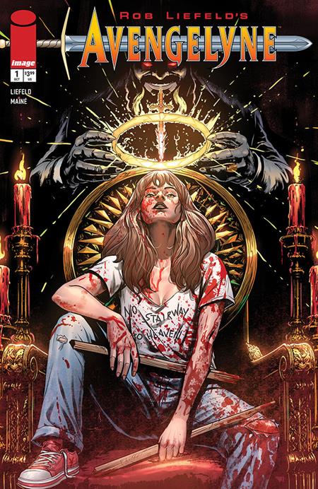 AVENGELYNE #1 COVER A DANIEL MAINE (MR)