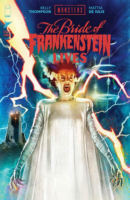 UNIVERSAL MONSTERS THE BRIDE OF FRANKENSTEIN LIVES #1 (OF 4) COVER B JOSHUA MIDDLETON VARIANT