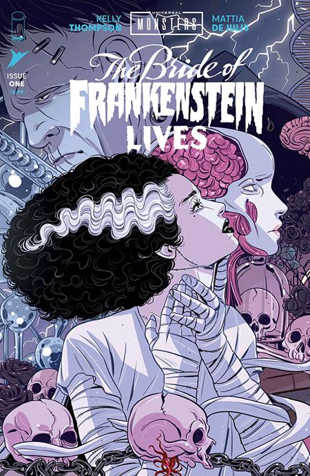UNIVERSAL MONSTERS THE BRIDE OF FRANKENSTEIN LIVES #1 (OF 4) COVER D LUANA VECCHIO CONNECTING VARIANT