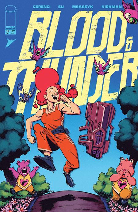 BLOOD & THUNDER #18 COVER B NICK ROCHE & JOSH BURCHAM VARIANT (MR)